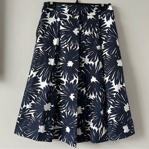 Isaac Mizrahi IMNYC Floral Midi Fit and Flare Skirt